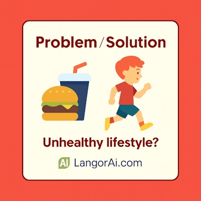 IELTS Writing Task 2 –Many young people today have unhealthy diets and do little physical exercise. | LangorAi.com